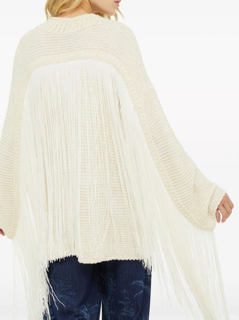 Affordable Women Bright Alanui cardigan Hues fringed 0713